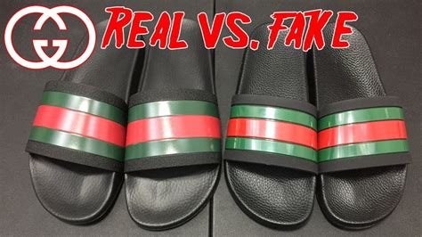 fake gucci trek slides|gucci slides are real.